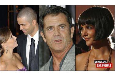 <br />
Eva Longoria et Tony Parker, Mel Gibson, Katie Holmes
