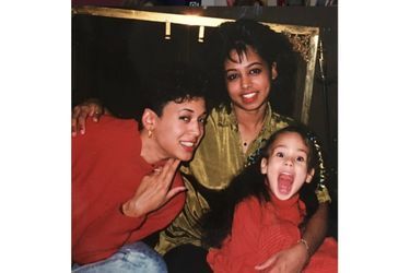 Kamala Harris avec sa soeur Maya et sa nièce Meena.