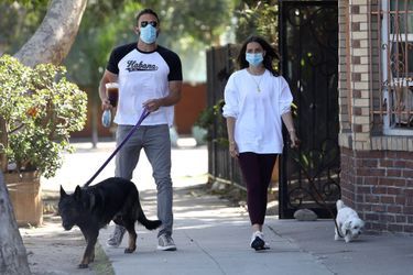 Ben Affleck et Ana de Armas à Los Angeles le 19 mai 2020