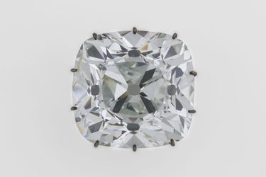 Diamant dit &quot;Le Régent&quot;. Musée du Louvre, Paris 