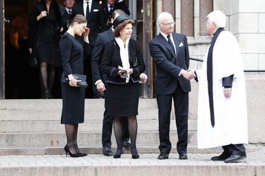 La famille royale de Suède à Stockholm, le 4 février 2020