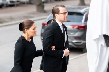 La princesse héritière Victoria de Suède et le prince consort Daniel à Stockholm, le 4 février 2020