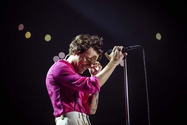 Harry Styles en concert à Los Angeles vendredi 