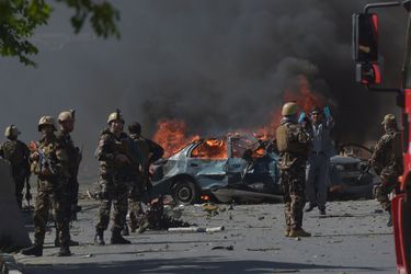 Le drame de Kaboul en image, le 31 mai 2017.