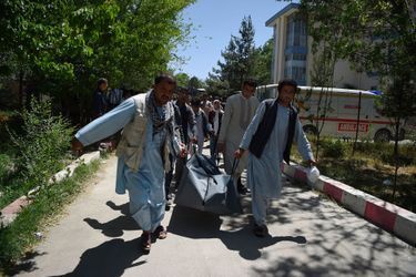 Le drame de Kaboul en image, le 31 mai 2017.