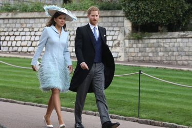 Lady Frederick Windsor et le prince Harry à Windsor le 19 mai 2019