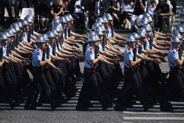 Le défilé du 14 Juillet se déroule vendredi, sur les Champs-Elysées, à Paris