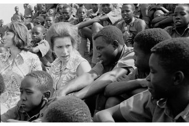 La princesse Anne à Nairobi, le 8 février 1971