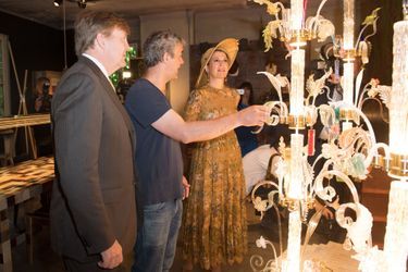 La reine Maxima et le roi Willem-Alexander des Pays-Bas à Milan, le 23 juin 2017