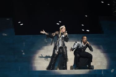 Madonna chante lors de l&#039;Eurovision à Tel-Aviv le 18 mai 2019