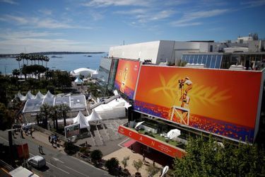 Le Palais des Festivals du 72e Festival de Cannes.