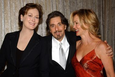 Meryl Streep, Al Pacino et Jessica Lange en 2004.