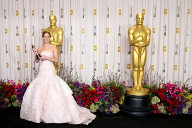 Jennifer Lawrence en Christian Dior en 2013