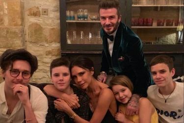 La famille Beckham
