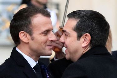L&#039;arrivée du Premier ministre grec Alexis Tsipras