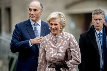 La princesse Astrid de Belgique et le prince Lorentz à Bruxelles, le 15 novembre 2016