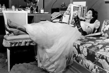 Ava Gardner, icône du cinéma hollywoodien, en 1950
