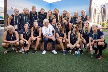 Le roi Carl XVI Gustaf de Suède aux JO de Rio, le 17 août 2016