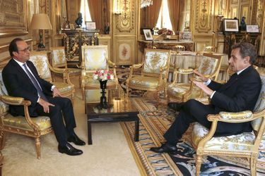 François Hollande et Nicolas Sarkozy