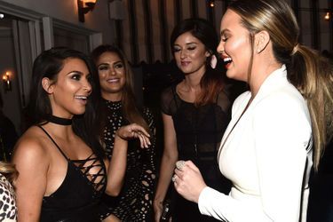 Kim Kardashian et ses amies à la soirée GQ, le 28 juin 2016.