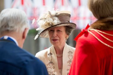 La princesse Anne à Londres, le 10 juin 2016