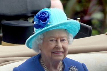 La reine Elizabeth II au Royal Ascot, le 17 juin 2016