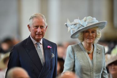 Le prince Charles et la duchesse de Cornouailles Camilla à Londres, le 10 juin 2016