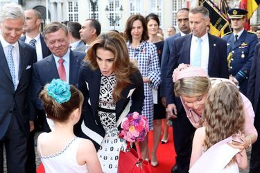 Les rois et reines de Belgique et de Jordanie à Bruges, le 19 mai 2016