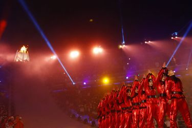 La cérémonie d'ouverture des Jeux Olympiques de Pyeongchang.