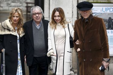 Bill Wyman et sa Suzanne Accosta, Bob Geldof et sa femme Jeanne Marine