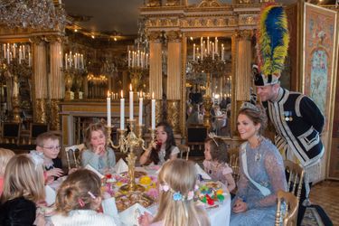 La princesse Madeleine de Suède au Palais royal à Stockholm, le 22 février 2016