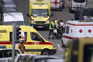 En images. Explosion mortelle dans le métro bruxellois