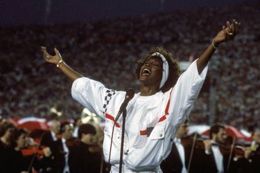 En janvier 1991 à Tampa (Floride), où elle interprétait l&#039;hymne national américain avant le lancement le Super Bowl