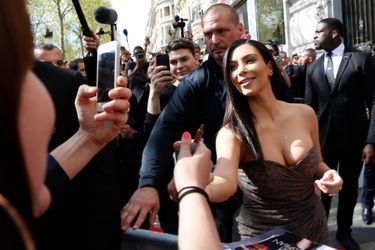 Kim Kardashian réchauffe la capitale