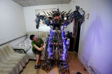 Tao Xiangli et son robot