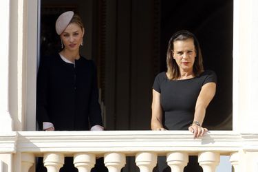 Beatrice Borromeo-Casiraghi et la princesse Stéphanie de Monaco à Monaco, le 19 novembre 2015
