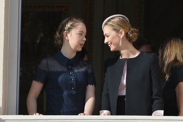 La princesse Alexandra de Hanovre et Beatrice Borromeo-Casiraghi à Monaco, le 19 novembre 2015