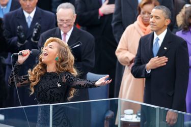 Un show à l'Américaine, avec Beyonce pour chanter l'hymne de la bannière étoilée. Voir le diaporama<br />
