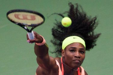 Serena Williams dispute son match du 2ème tour contre Kiki Bertens à l&#039;U.S. Open mercredi 2 septembre 