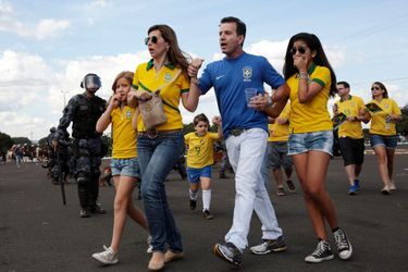 Le football chahuté au Brésil