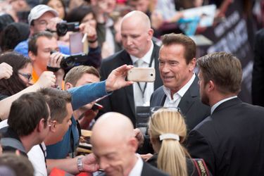 Arnold Schwarzenegger à Berlin le 21 juin 2015