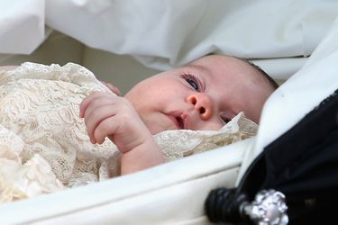 Baptême de la princesse Charlotte, fille du prince William et de Kate Middleton, le 5 juillet 2015