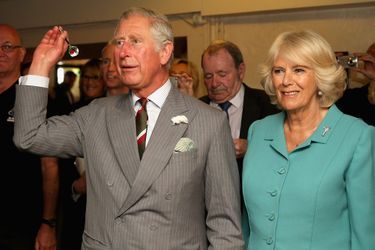 Le prince Charles et Camilla à Llanarmon yn Ial, le 7 juillet 2015 