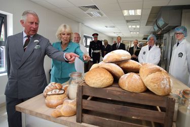Le prince Charles et Camilla à Wrexham, le 7 juillet 2015