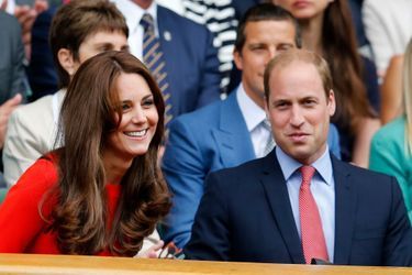 Le prince William et Kate à Wimbledon, le 8 juillet 2015