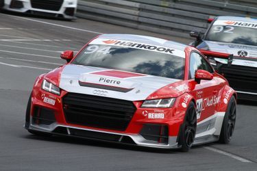 Pierre Casiraghi court l&#039;Audi Sport TT Cup à Norisring en Allemagne, le 26 juin 2015
