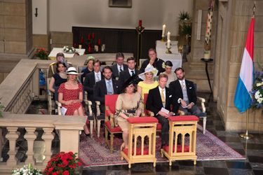 La famille grand-ducale à Luxembourg, le 23 juin 2015