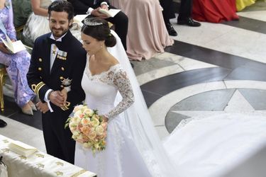 La princesse Sofia et le prince Carl Philip de Suède, le 13 juin 2015