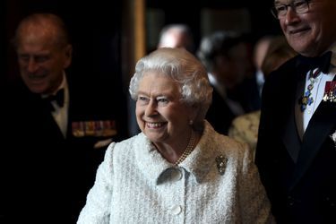 La reine Elizabeth II avec le prince Philip à Londres, le 9 juin 2015
