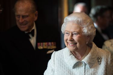 La reine Elizabeth II et le prince Philip à Londres, le 9 juin 2015